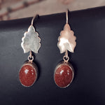 Beth (Goldstone and Sterling Silver) .75”