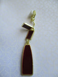 Modernesque, 1.5", clip on earrings