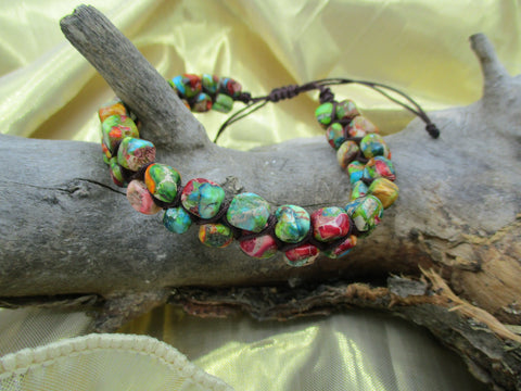 Fruit Salad, adjustable bracelet