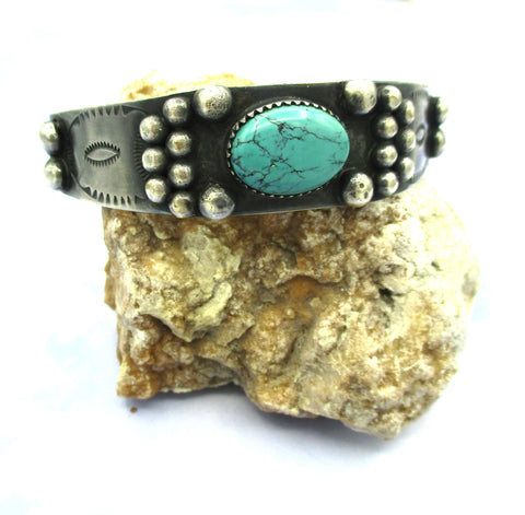 Antique to Vintage Fred Harvey Trading Company Bangle, please read!