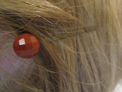 Hair/Scarf Pin (Red Jasper gemstone)
